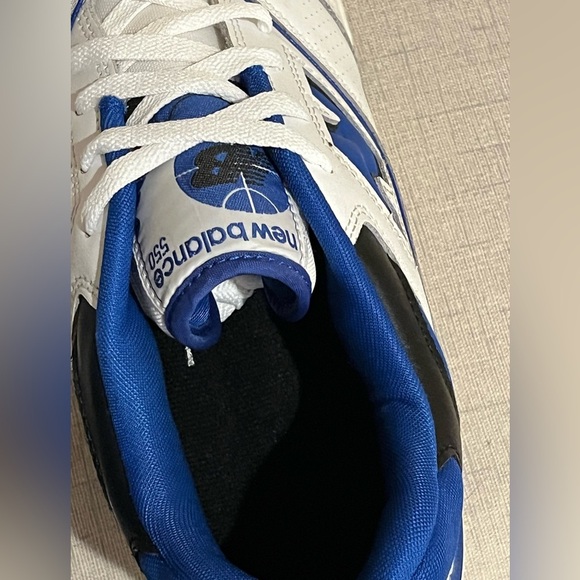 New Balance 550 White and Royal Blue Athletic Shoes? size 12 - Picture 13 of 13